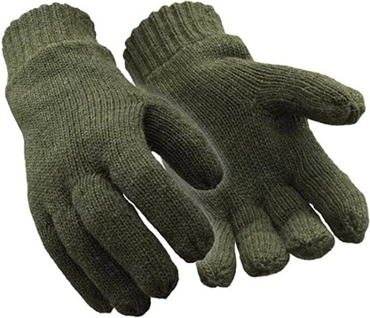 Guantes acrílico-lana